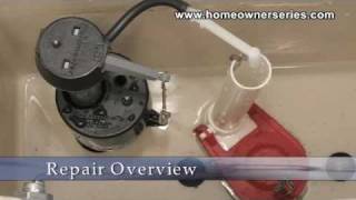 How to Fix a Toilet  Flush Valve Replacement  Part 1 of 2 [upl. by Tracay]