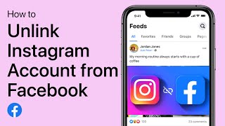 How To Unlink Instagram Account from Facebook  Complete Guide [upl. by Siekram]