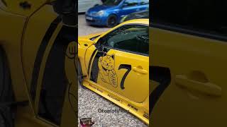 Yellow Subaru BRZ [upl. by Ethben]