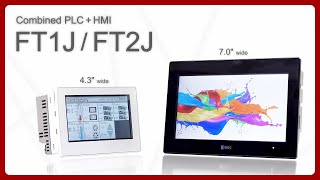 FT1JFT2J Series  PLC with Operator Interface [upl. by Kall]