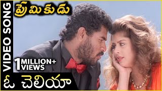 Oh Cheliya Naa Priya Sakhiya Video Song  Premikudu Movie Songs  Prabhu Deva Nagma [upl. by Steinman]