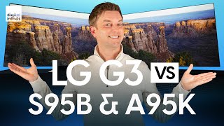 LG G3 vs Samsung S95B amp Sony A95K  Which Should You Buy [upl. by Eniluap]