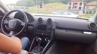 Audi A3 Sportback 20 TDI F1 DSG driving POV [upl. by Dier]