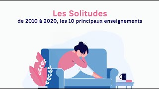 7 millions de Français confrontés à la solitude [upl. by Ahtilat]