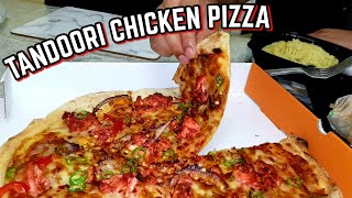 Manjaros Tandoori Chicken Pizza Food Review [upl. by Hirsch670]