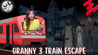 Train ESCAPE from GRANNYS HORROR HOUSE MAAR DAALA [upl. by Ycnahc879]