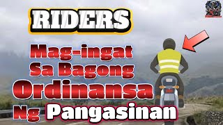 MAGINGAT SA PAGDAAN SA PANGASINAN  MAY BAGONG ORDINANSA NA PINAIIRAL [upl. by Attenehs]