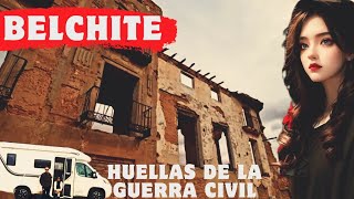 119 ‼️BELCHITE Zaragoza en 4K 👉QUÉ VER en Belchite Área de AUTOCARAVANAS Guía y TURISMO 💃🕺💃🕺 [upl. by Aikim]