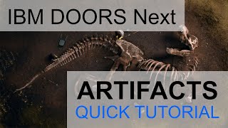 IBM DOORS Next Generation Tutorial How to make an artifact [upl. by Revart]