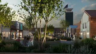 Ringsted Shopping Centre visualisation Denmark [upl. by Katharyn]