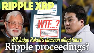 Ripple XRP Judge Rejects Ripple Verdict In Luna Case amp Unusual Memo In Aug XRP Escrow Release [upl. by Dulciana417]