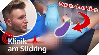 Gar nicht so geil 19Jähriger kann sich seinen Steifen nicht erklären 🍆  Klinik am Südring  SAT1 [upl. by Ayalat]