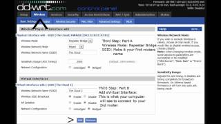 DDWRT Router Bridge Setup [upl. by Neirad]