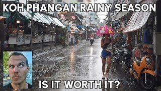 Koh Phangan rainy season  Is it worth it [upl. by Iaht]