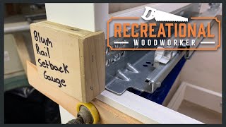 Undermount Drawer Slides DEMYSTIFIED  The Recreational Woodworker [upl. by Losyram]