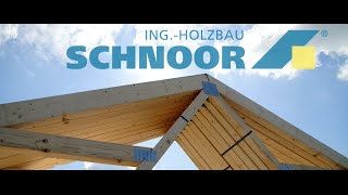 Individuelle Holzkonstruktion von IngHolzbau SCHNOOR [upl. by Ziwot]