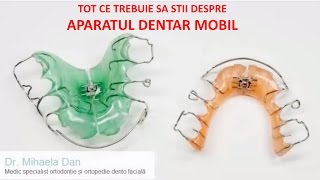 Aparat dentar mobil  cum se pune cat se poarta  ORTO IMPLANT EXPERT [upl. by Ykvir206]