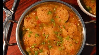 Mini Idli Sambar Recipe [upl. by Anelam135]