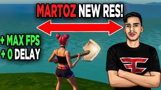 How To Get FaZe Martozs NEW amp BEST Stretched Resolution In Fortnite Chapter 3 BEST RES [upl. by Gimble634]