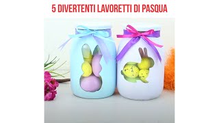 5 divertenti lavoretti per Pasqua [upl. by Glass]