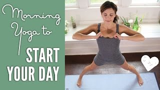 Morning Yoga  Yoga To Start Your Day [upl. by Leilah]