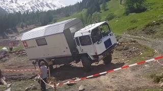 VLOG 3 SAURER 6DM  Bedretto offroad [upl. by Ennasirk]