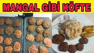 Mangal Tadinda TOST MAKİNASINDA KÖFTE TARİFİ Evde köfte nasil yapilir köfte [upl. by Nylcaj905]