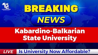 KabardinoBalkarian State University Fee Structure  Affordable Fee for Indians  MBBS in Russia [upl. by Vincenty]