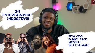 FANS PERSPECTIVE S02 EP07 EFIA ODO  FUNNY FACE  SHATTA WALE  MEDIKAL amp MORE [upl. by Eiboh]