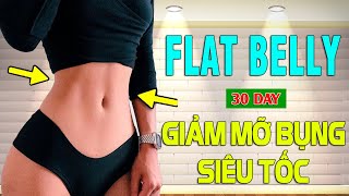 Eo Nhỏ Và Giảm Mỡ Bụng Siêu Tốc Mỗi Ngày  Flat Belly 7 Min Abs Workout  Ruby Healthy [upl. by Tezil800]