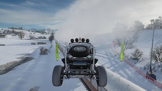 Forza Horizon 4  Race Against the Flying Scotsman Train [upl. by Spearing]