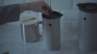 SteltonEM77 electric kettle and press tea makergrey2018 [upl. by Lem]