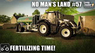 Spreading Digestate Manure amp Spraying Fertilizer No Mans Land 57 Farming Simulator 19 Timelapse [upl. by Marlin]