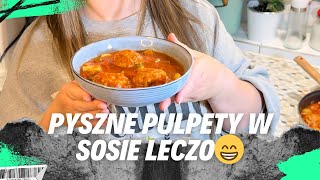 Pyszne pulpety w sosie leczo 😁 [upl. by Sardse75]