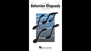 Bohemian Rhapsody SATB Choir  Arranged by Mark Brymer [upl. by Kcam]