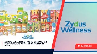 Zydus Wellness Posts Strong Q2 FY25 Results with 253 Jump in Profit [upl. by Leigh]