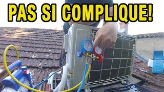 Installer une CLIM REVERSIBLE soi même [upl. by Mcarthur]