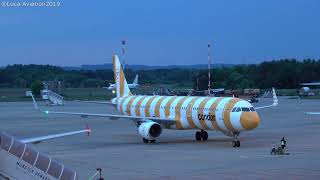 FIRST CONDOR Airlines Flight  Evening PLANESPOTTING at MünsterOsnabrück  4K [upl. by Un]