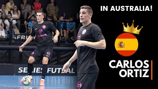 FUTSAL LEGEND CARLOS ORTIZ PLAYING IN AUSTRALIA [upl. by Elyrrad510]