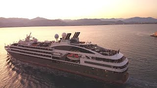 Ponant LAustral  Cruise Ship  Nafplio  Greece  2024 [upl. by Dambro481]