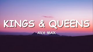 Ava Max  Kings amp Queens Lyrics [upl. by Riamo546]