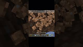 Farm de carvão no minecraft bedrock 122 shost minecraft manecreft minecraftpe creft [upl. by Tybi]