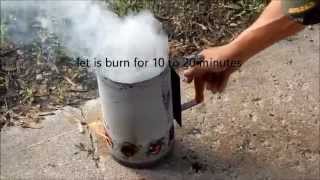 How to start a charcoal grill with a chimney starter [upl. by Esyned]