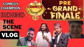 Comedy champion season 3 PRE GRAND FINALE vlog  Top 3 episode  ft Winners Himesh and Bharat Dai [upl. by Zwiebel]