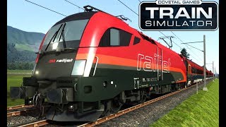 Train Simulator 2018  Railjet 163 Pfäffikon Sargans [upl. by Ramu]