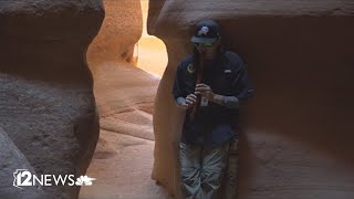 Familyowned tour company shows where ancestors hid in Antelope Canyon [upl. by Sollie]