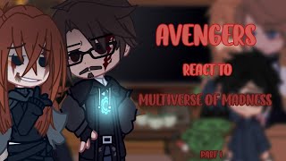 AvengersOg react to Multiverse of Madness TrailersPart 1ft Dr Strange amp WandaLazy Vid [upl. by Kcirddet]