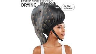 Adjustable Hair Drying Hood Review Is It the Ultimate Solution for Curly Hair Care [upl. by Audras]