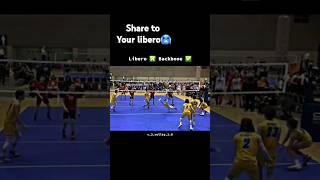 volleyball libero🗿volleyballlife volleyball volleyballworld sports shorts [upl. by Sheridan]