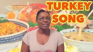 Thanksgiving songs for preschool  Im Ready for Some Turkey  Littlestorybug [upl. by Oidgime]